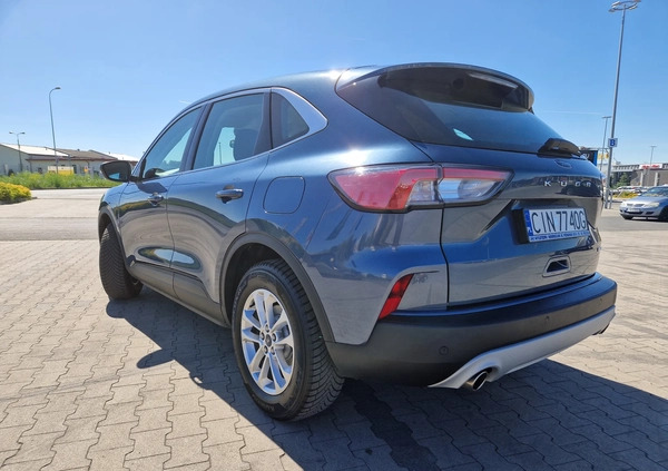 Ford Kuga cena 87900 przebieg: 156650, rok produkcji 2020 z Inowrocław małe 781